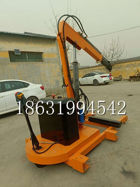 信义区自卸车厢随车吊 自制轮式四不像起重机 四驱平板吊 5吨 贵盛